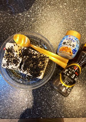 【材料3つだけ】塩昆布で、おつまみ豆腐！-レシピのメイン写真