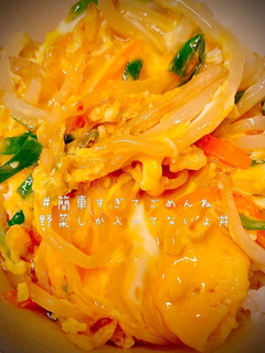 簡単 野菜丼-レシピのメイン写真