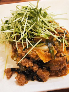 豚ひき肉とニラキャベツの麦みそ炒め-レシピのメイン写真