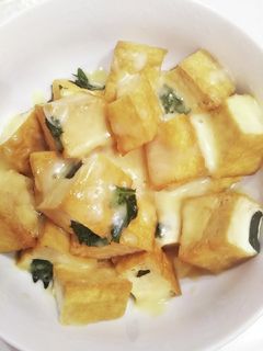 厚揚げの甘辛しそチーズ-レシピのメイン写真