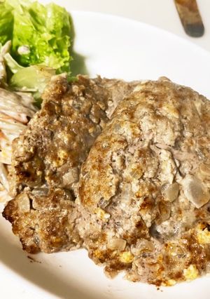 おかんレシピ＊とうふハンバーグ-レシピのメイン写真