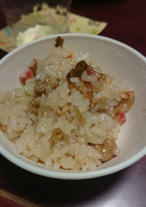 ゴボウご飯-レシピのメイン写真