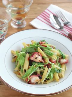 おつまみに♪たこと水菜のイタリアンペンネ-レシピのメイン写真