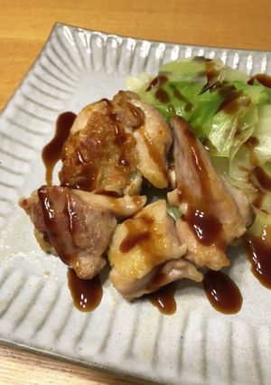 時短で簡単鶏肉とキャベツの…なんか？-レシピのメイン写真