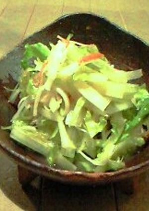 セロリとカニカマのサラダ-レシピのメイン写真