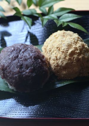 おはぎ♥きな粉とあんこ-レシピのメイン写真
