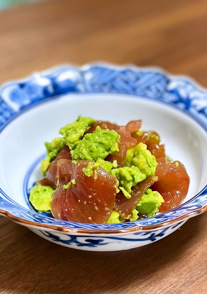 まぐろとアボカドの和え物-レシピのメイン写真