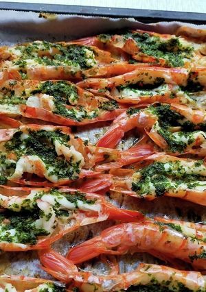 海老のバターパセリソース焼き♪-レシピのメイン写真