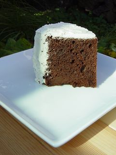 チョコシフォンケーキ-レシピのメイン写真