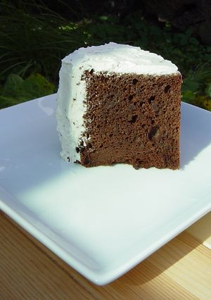 チョコシフォンケーキ-レシピのメイン写真