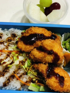 中学生お弁当1022-レシピのメイン写真