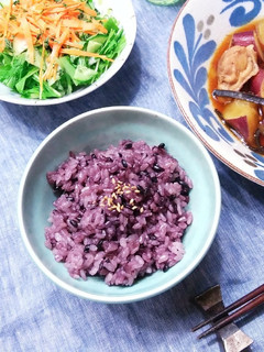 圧力鍋で赤米ごはん★-レシピのメイン写真