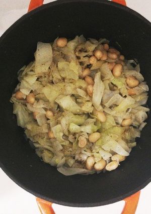 キャベツと大豆のマリネ-レシピのメイン写真