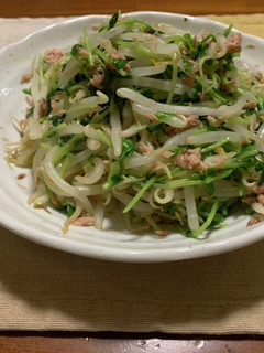 もやしと豆苗のツナ和え-レシピのメイン写真