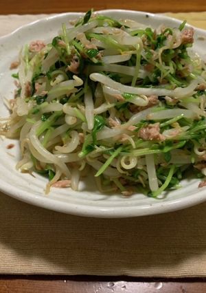 もやしと豆苗のツナ和え-レシピのメイン写真
