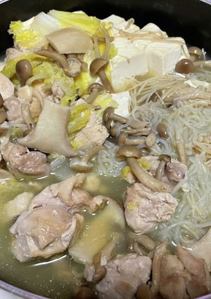 糖質制限用鍋-レシピのメイン写真