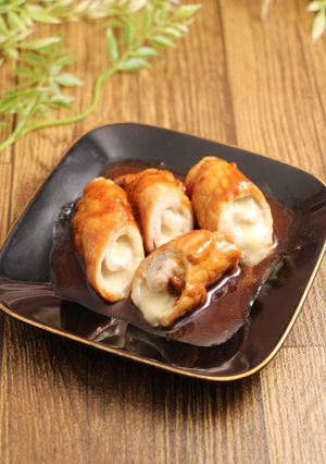お弁当！肉巻チーズの生姜焼き-レシピのメイン写真