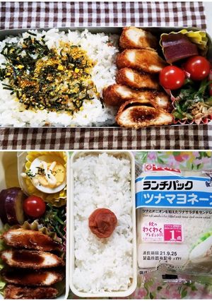 チキンカツ弁当(9.24)-レシピのメイン写真