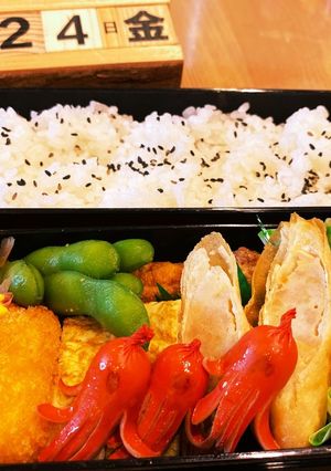 2021.9/24 中学生男子お弁当-レシピのメイン写真