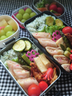 ❜21/9/24 春巻き弁当-レシピのメイン写真