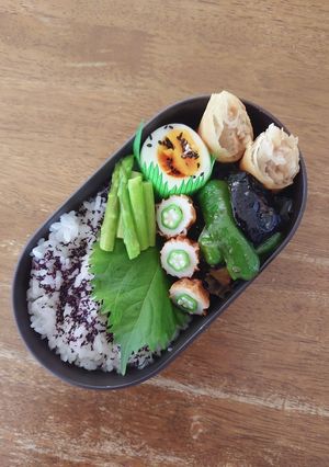 JK☆緑野菜多め弁当♪-レシピのメイン写真