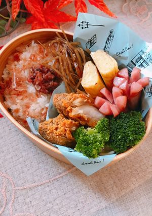 高校2年女子お弁当♥2021.09.24-レシピのメイン写真