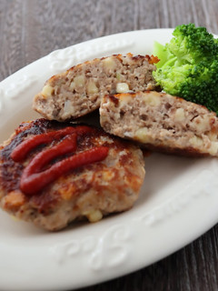 チーズのふわふわ豆腐ハンバーグ-レシピのメイン写真