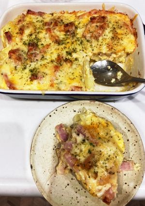 母のポテトグラタン-レシピのメイン写真