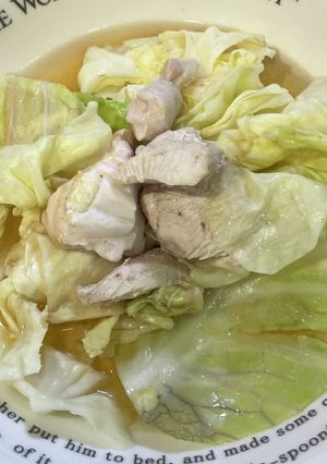 ポリ袋でキャベツのコンソメ煮-レシピのメイン写真