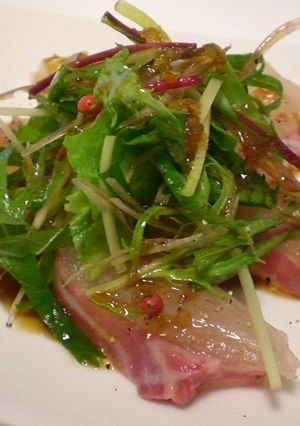 柚子香る♡鯛のカルパッチョ-レシピのメイン写真