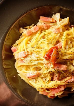 プロ直伝！レンチンベーコンペペロンチーノ-レシピのメイン写真