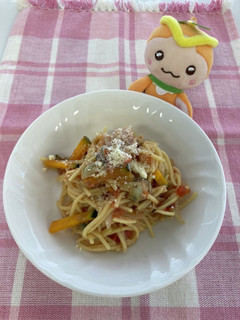 湯煎でつくる!あさりのトマトスパゲッティ-レシピのメイン写真