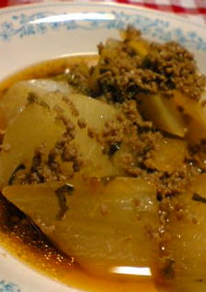 ☆ピリリ！大根とお肉の甘辛煮♪-レシピのメイン写真
