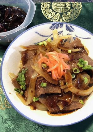 中華風牛丼-レシピのメイン写真