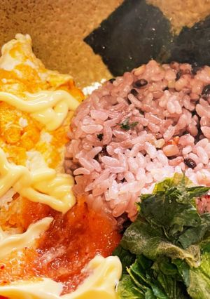 ヘルシーがっつり男性も喜ぶ♡明太ま丼-レシピのメイン写真