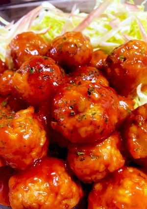 超ｳﾏｳﾏ♡豆腐入り柔らかミートボール-レシピのメイン写真
