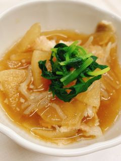 【病院】大根と糸こんにゃく煮【給食】-レシピのメイン写真