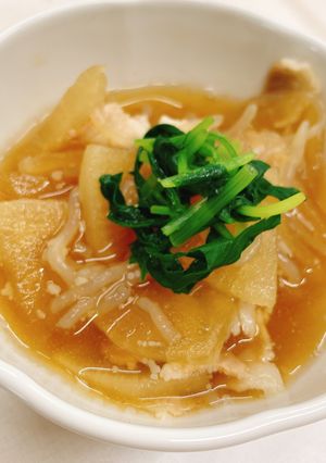 【病院】大根と糸こんにゃく煮【給食】-レシピのメイン写真