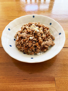 簡単*納豆丼ぶり*子供も大人も♡-レシピのメイン写真