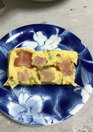 彩野菜の卵焼きケーキ-レシピのメイン写真