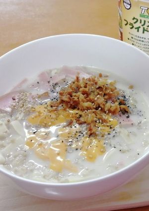 オートミール・ミルクスープ（高野豆腐）-レシピのメイン写真