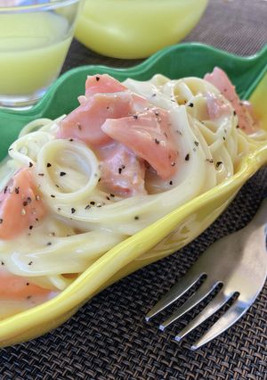 沖縄シークヮーサーのクリームパスタ-レシピのメイン写真