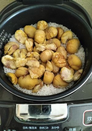超・簡単栗ご飯by圧力鍋-レシピのメイン写真