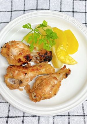 オーブンで！BBQチキン&ポテト-レシピのメイン写真
