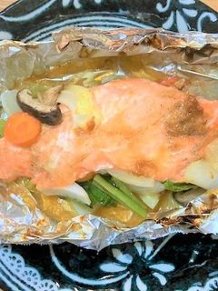 鮭のちゃんちゃん焼き-レシピのメイン写真