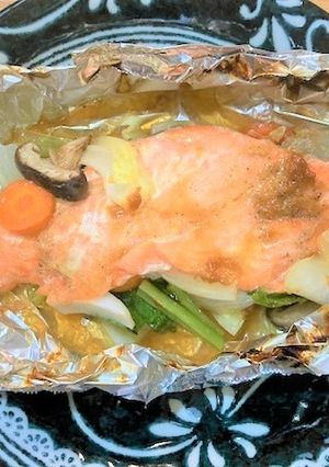 鮭のちゃんちゃん焼き-レシピのメイン写真