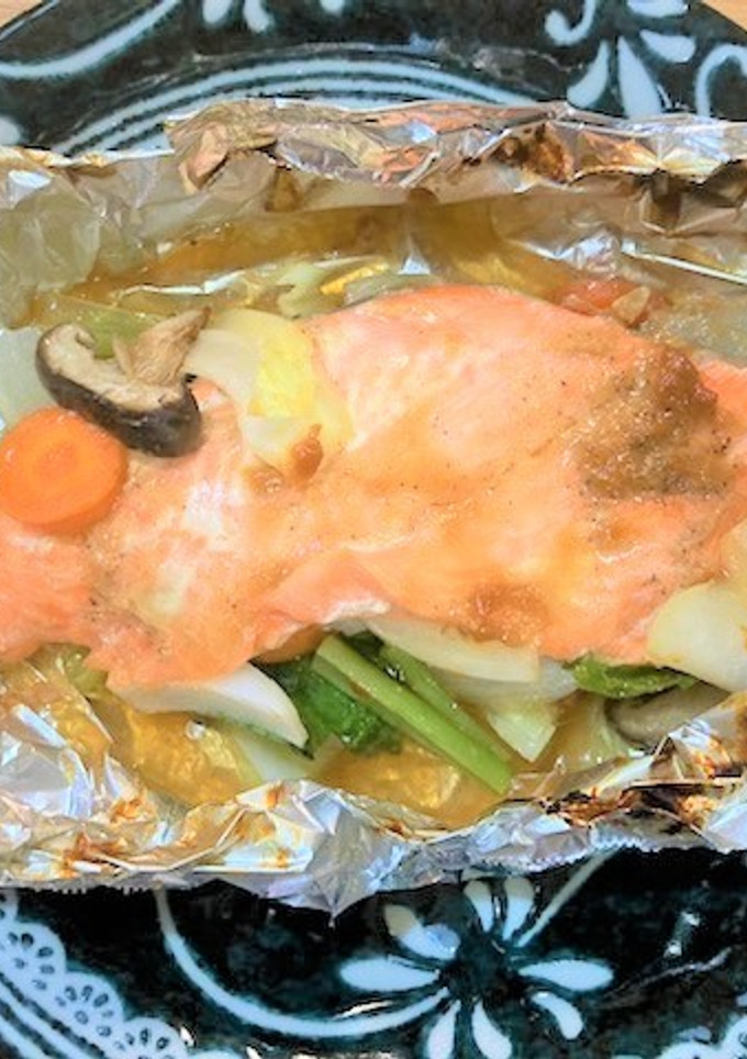 鮭のちゃんちゃん焼き-レシピのメイン写真