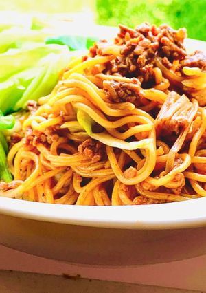 ちょい足しで！絶品マルちゃん焼きそば-レシピのメイン写真