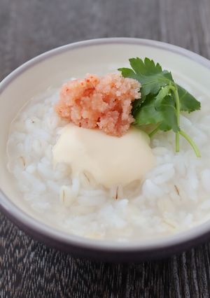 明太ゴルゴンゾーラのもち麦粥-レシピのメイン写真