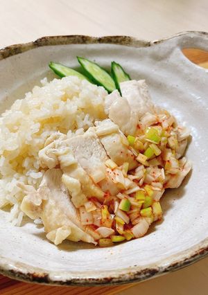 簡単本格☆むね肉でカオマンガイ-レシピのメイン写真